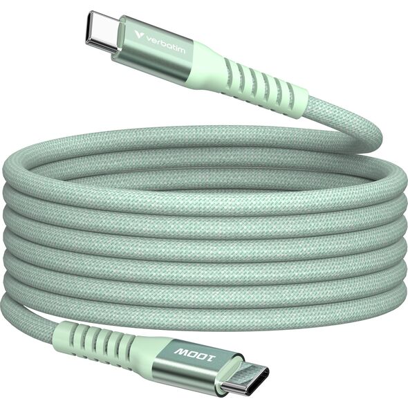 Verbatim 31855 kabel USB USB 2.0 1,2 m USB C Zielony