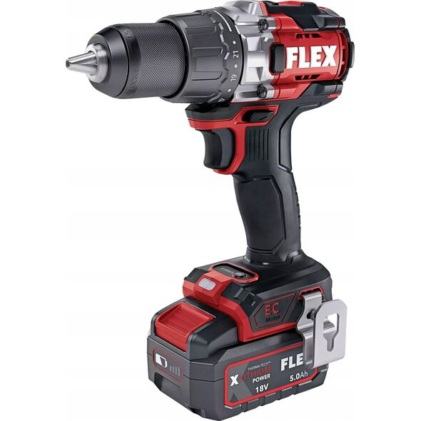 Cordless drill/driver FLEX DD 2G 18.0 EC HD 2x5Ah Turbo