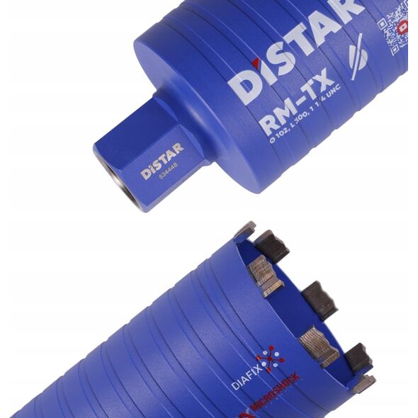 DISTAR DIAMOND CROWN RM-TX 1 1/4" 102mm x 300mm DRY