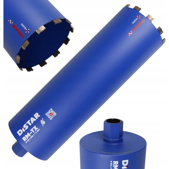 DISTAR DIAMOND CROWN RM-TX 1 1/4" 162mm x 450mm DRY