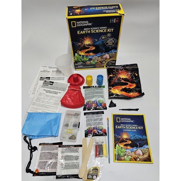 National Geographic National Geographic S. E. Mega Earth Science Kit