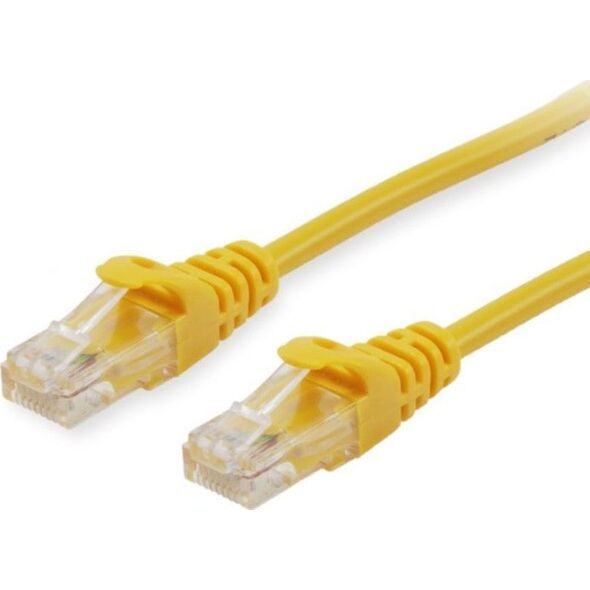 Equip Equip Patchkabel Cat6A  U/UTP 2xRJ45  0.50m gelb        LSZH
