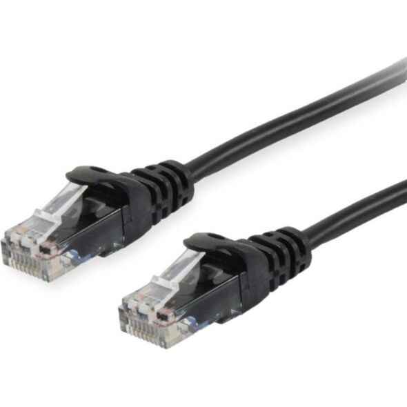 Equip Equip Patchkabel Cat6A  U/UTP 2xRJ45  1.00m schwarz     LSZH