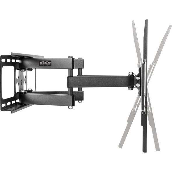 Eaton Eaton Tripp Lite Series TV Wall Mount Outdoor Full-Motion with Fully Articulating Arm for 37" to 80" Flat-Screen Displays - Klammer - Voll beweglich - fur TV / Bildschirm - Stahl - Schwarz - Bildschirmgrosse: 94-203 cm (37"-80") - Montageschnittste