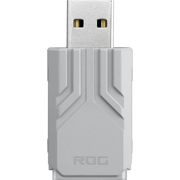 ASUS ROG Polling Rate Booster, 8000 Hz, bílá