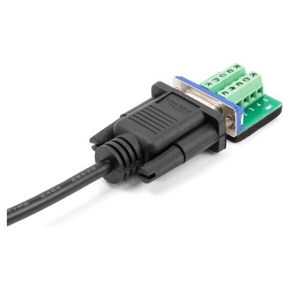DeLOCK Kabel szeregowy RS-232 D-Sub9 męski na męski 1 m