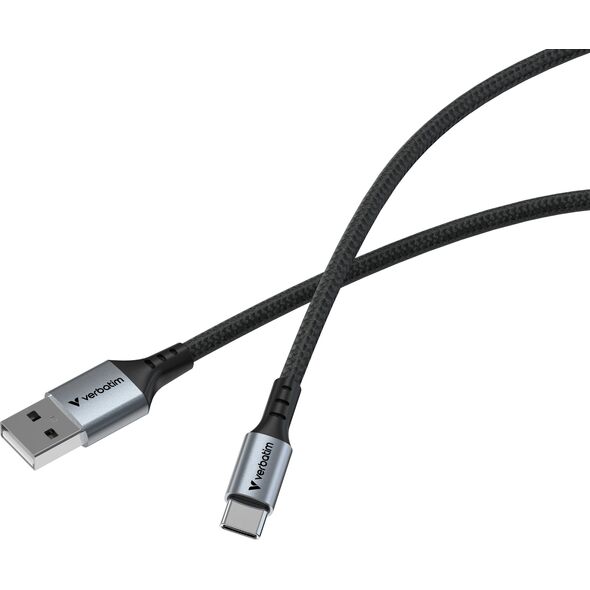 Verbatim 31843 kabel USB USB 2.0 1,2 m USB A USB C Czarny