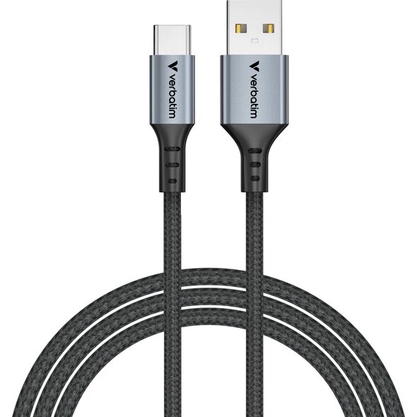 Verbatim 31843 kabel USB USB 2.0 1,2 m USB A USB C Czarny