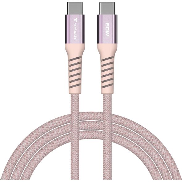 Verbatim 31853 kabel USB USB 2.0 1,2 m USB C Różowy