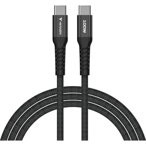 Verbatim 31863 kabel USB USB 2.0 1,2 m USB C Czarny