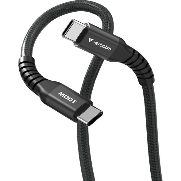 Verbatim 31863 kabel USB USB 2.0 1,2 m USB C Czarny