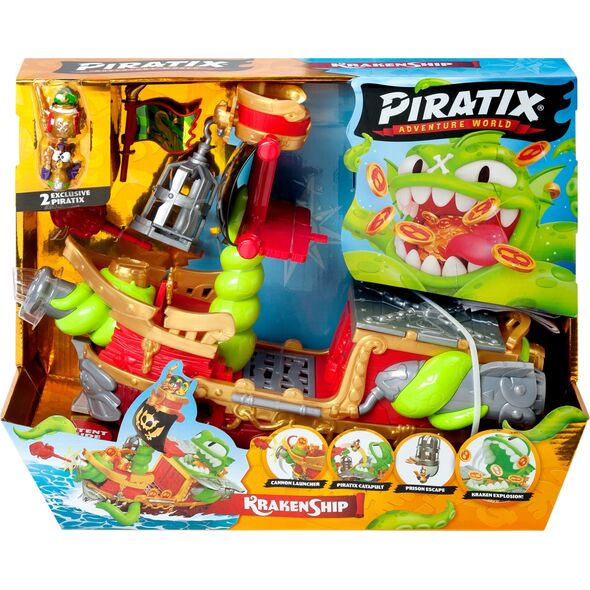 PIRATIX Statek Krakena, pojazd z figurką