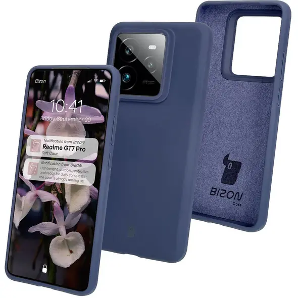 Bizon Soft Case Realme GT 7 Pro dark blue