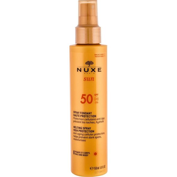 Nuxe NUXE Sun Melting Spray SPF50 Preparat do opalania ciała 150ml