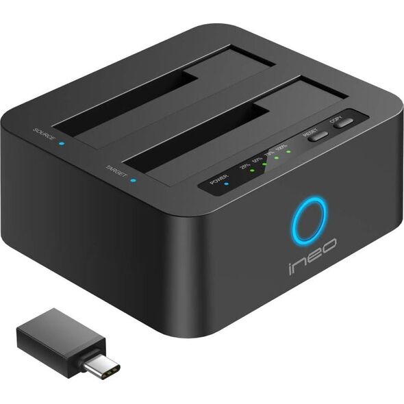 Graugear Graugear INEO Festplatten-Klonstation für 2x HDD / SSD