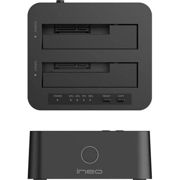 Graugear Graugear INEO Festplatten-Klonstation für 2x HDD / SSD