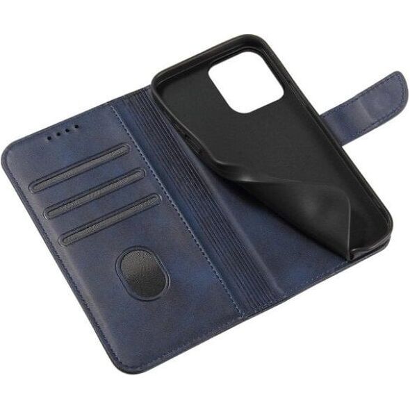 Hurtel Etui Magnet Case do Samsung A15 z klapką i portfelem - niebieskie