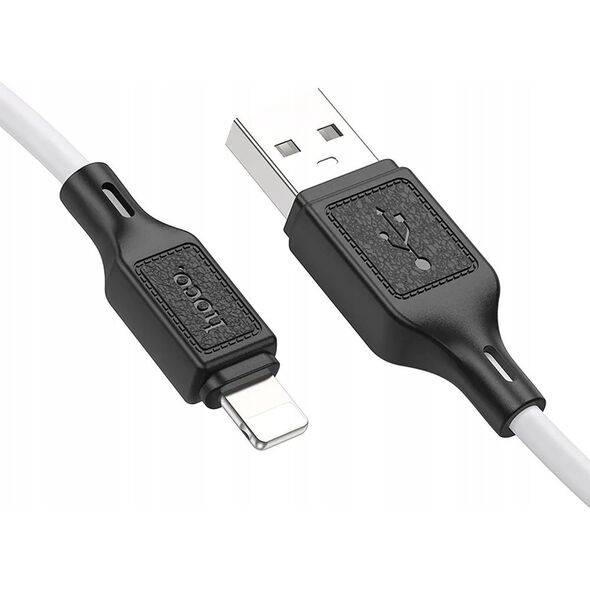 Kabel USB Hoco HOCO kabel USB A do Lightning 2,4A X90 1 m biały