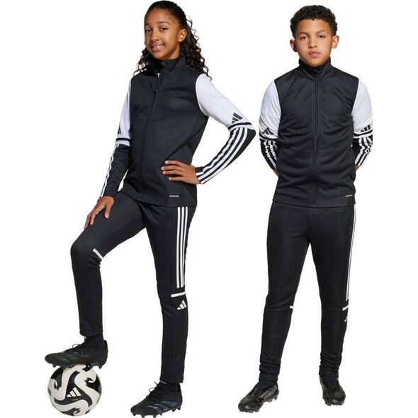 Spodnie dla dzieci adidas Squadra 25 Training czarne JE2777 116cm