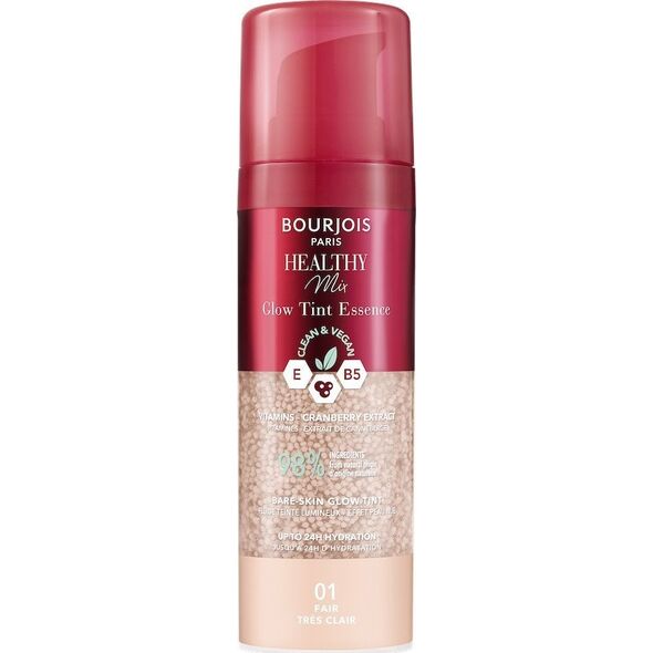 Bourjois Healthy Mix Glow Tint Essence nawilżająca esencja wyrównująca koloryt 01 Fair 30ml