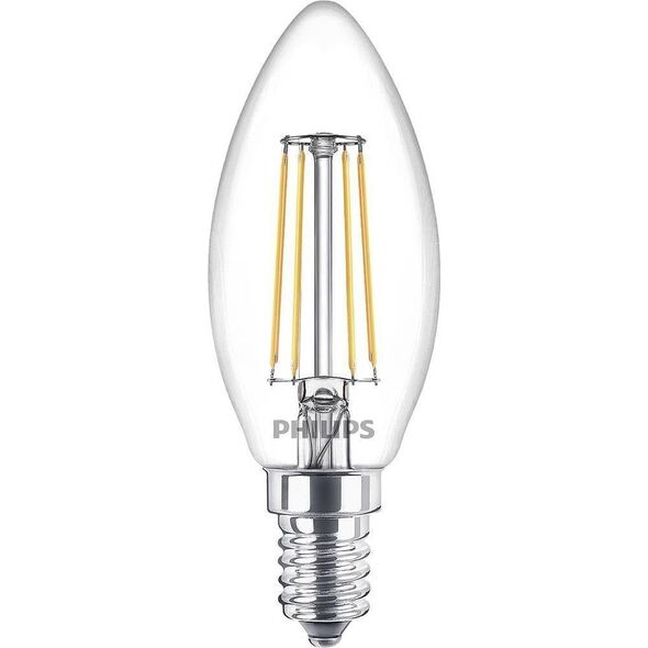 Philips Philips LED Candle E14 2-Pack 4,3W (40W) 2700K 470lm Vintage