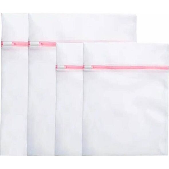 Aptel 4 WORECZKI do Prania Odzieży 60x50cm 40x30cm 4 sztuki białe AG933