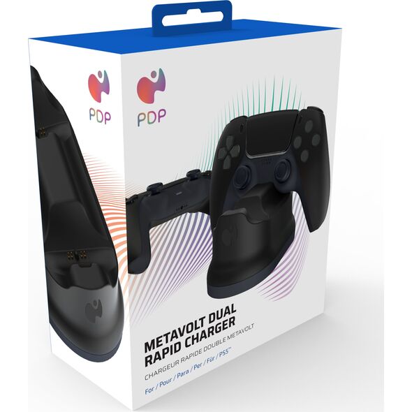 PDP PDP PS5 METAVOLT Ładowarka do padów Dualsense - czarna