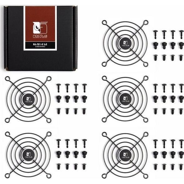 Noctua Noctua NA-FG1-8 Sx5 Lüftergitter 80 mm - schwarz