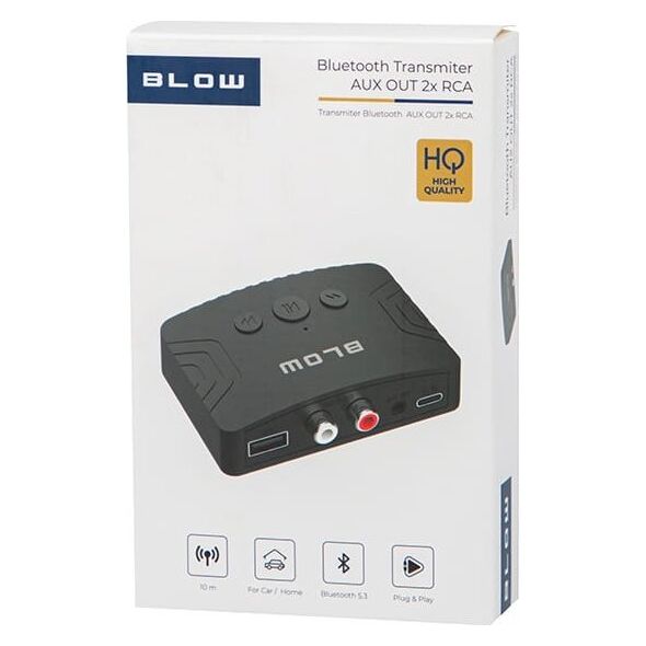 Transmiter FM Blow 74-197# Transmiter bluetooth aux out 2xrca