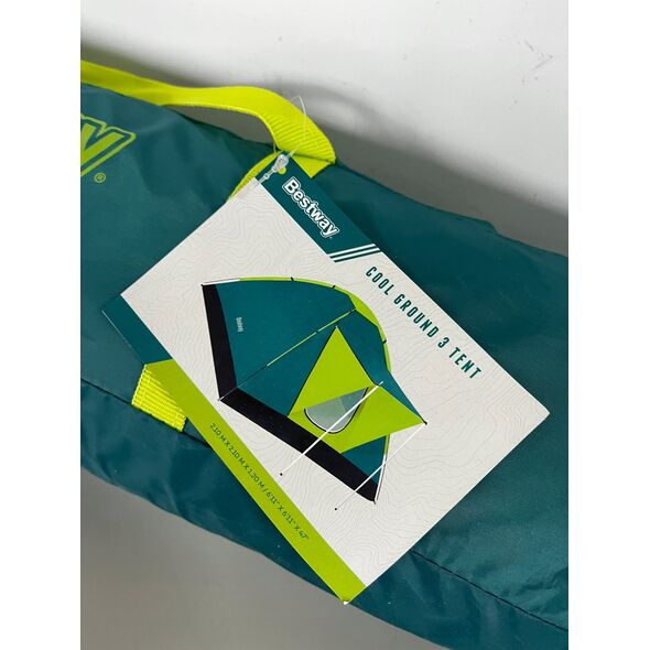 Two-person tent BESTWAY COOLGROUND 3, 210 x 210 x 120 cm