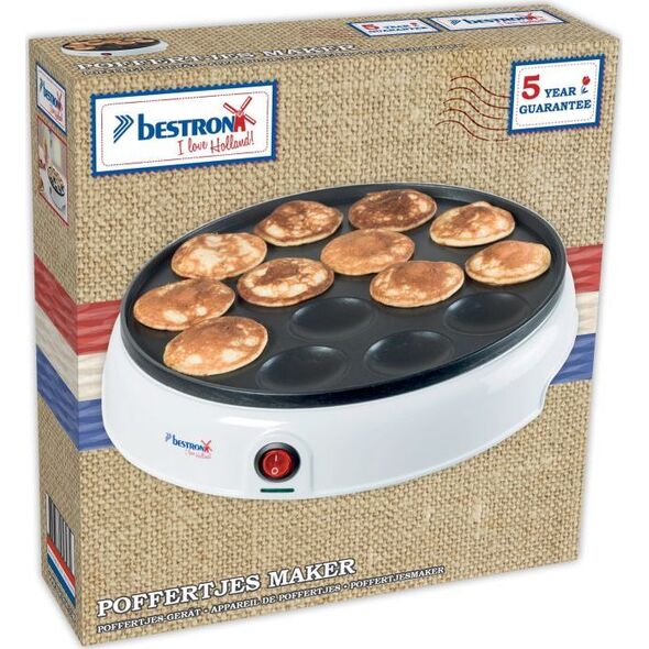 Bestron Bestron Poffertjes Maker APFM700W (white / black)