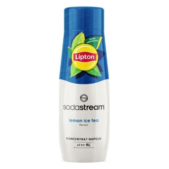 Sodastream 3 x Syrop Lipton Ice Tea cytrynowa 440 ml