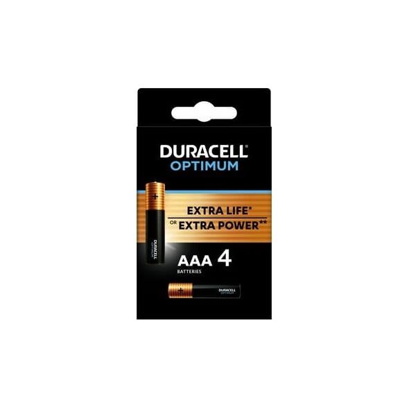 Duracell Bateria Alkaliczna Duracell OPTIMUM AAA 4szt.  [321|1]