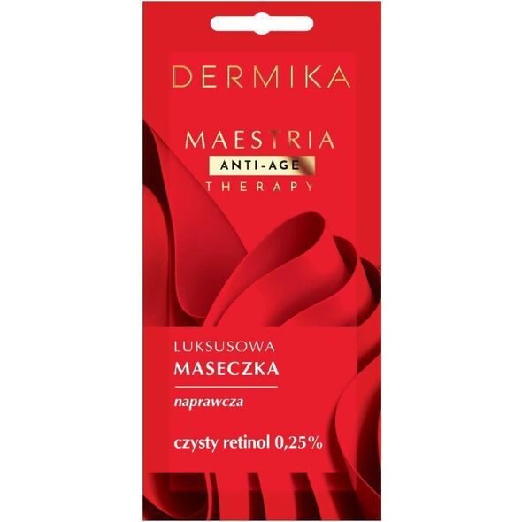 Dermika Maestria Luksusowa maseczka naprawcza , czysty retinol 0,25%  7g