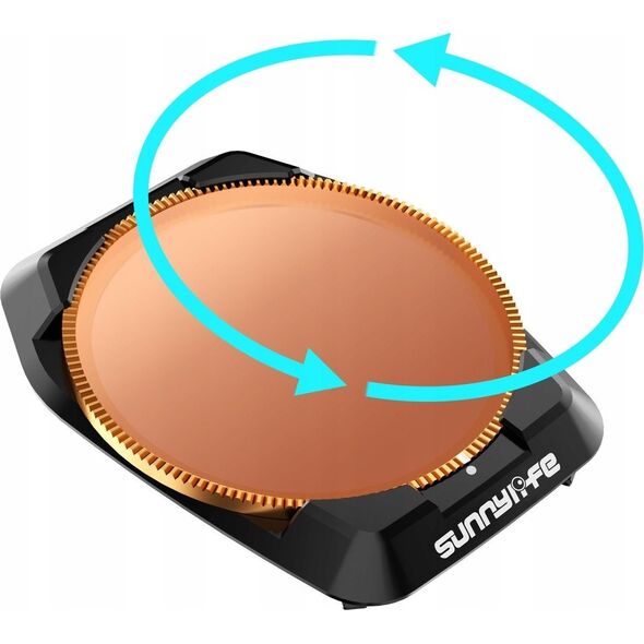 FILTR HYBRYDOWY 2w1 Polaryzacyjny PL + Szary ND32 do DJI AIR 3S 3 S + Etui / FI923-32P