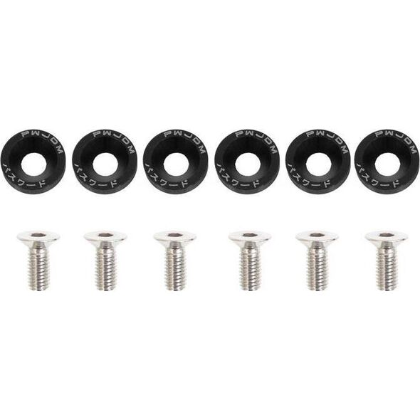 MTuning_F Śrubki z podkładkami uniwersalne JDM 8mm black