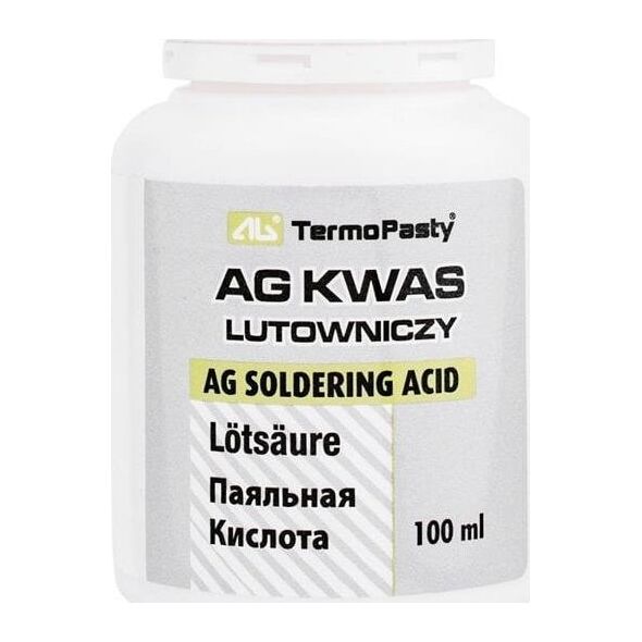 AG TermoPasty KWAS LUTOWNICZY 100ML DO LUTOWANIA NIKLOWANYCH ELE