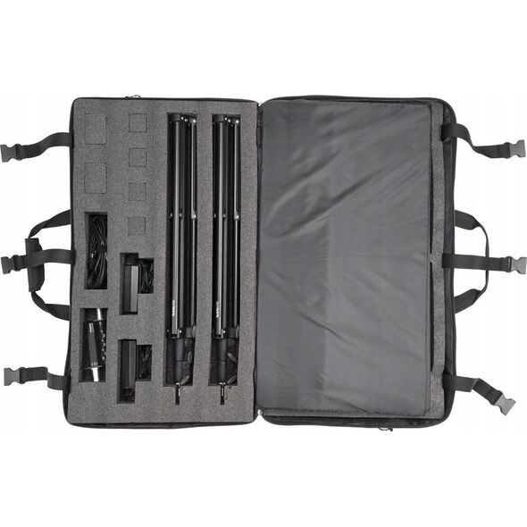 Lampa studyjna Nanlite Nanlite lumipad 25 led 2 light kit with stand and bag
