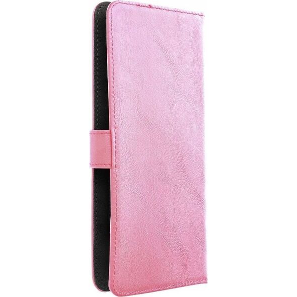 OEM Kabura uniwersalna COMMON Book rozmiar XL do SAMSUNG A12 /  A13 4G / A34 5G / A02s / XIAOMI Redmi 12 4G / 12C / NOTE 12 4G / 12 PRO 5G OPPO A53s / A72 / A92 różowa