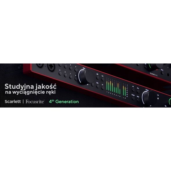 Focusrite Scarlett Solo - 2-kanałowy interfejs