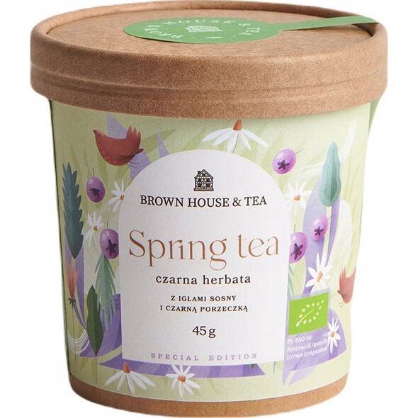 Brown House & Tea - Spring Tea - Herbata sypana 45g