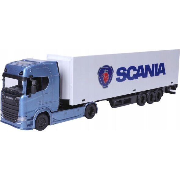 Bburago BBU 1:43 StreetFire Haulers Trailer Scania 31468S