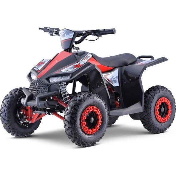 Ramiz Quad Highper na akumulator Czerwony 35km/h + Silnik bezszczotkowy 1000W + Koła pompowane + Regulacja siedzenia