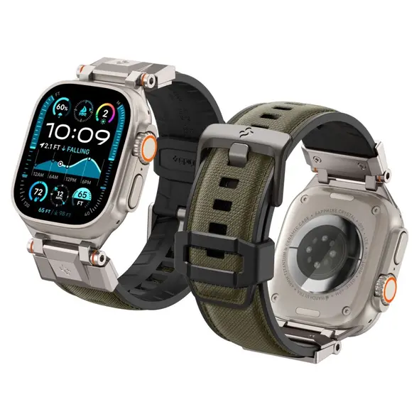 Spigen DuraPro Armor Apple Watch 6 / 7 / 8 / 9 / 10 / SE / Ultra 1 / 2 44/45/46/49mm Military Green