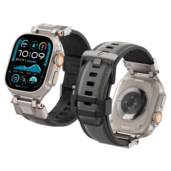 Spigen DuraPro Armor Apple Watch 6 / 7 / 8 / 9 / 10 / SE / Ultra 1 / 2 44/45/46/49mm Grey