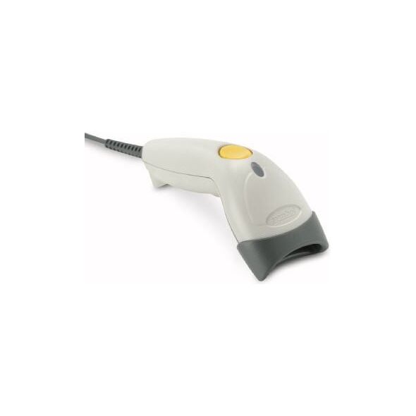 Czytnik kodów kreskowych Zebra skaner kodów kreskowych LS1203, USB, KIT, biały, 50 sztuk (LS1203-1UB50)