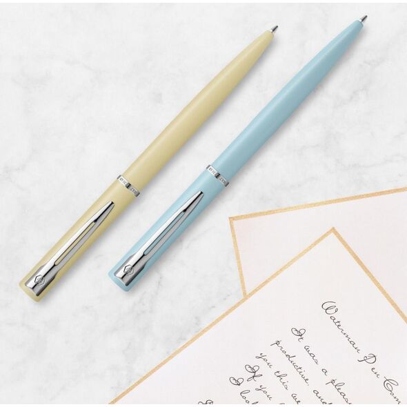 Waterman WATERMAN Kugelschreiber Allure Pastellgrün M Blau