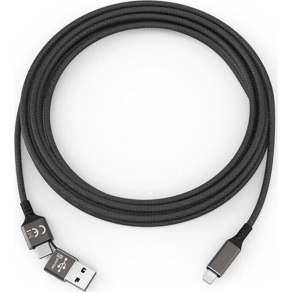Καλώδιο Smrter Speedy USB Ladekabel auf Lightning (1m), μαύρο 11618646 4250551407186