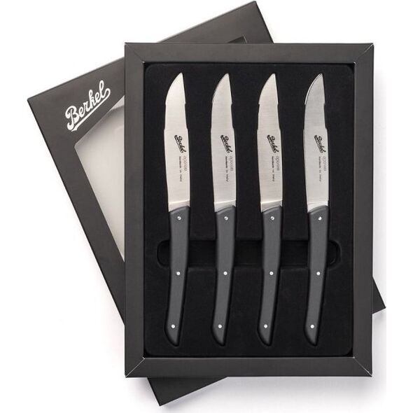 Berkel Berkel steak knife set 4-pcs. Color black