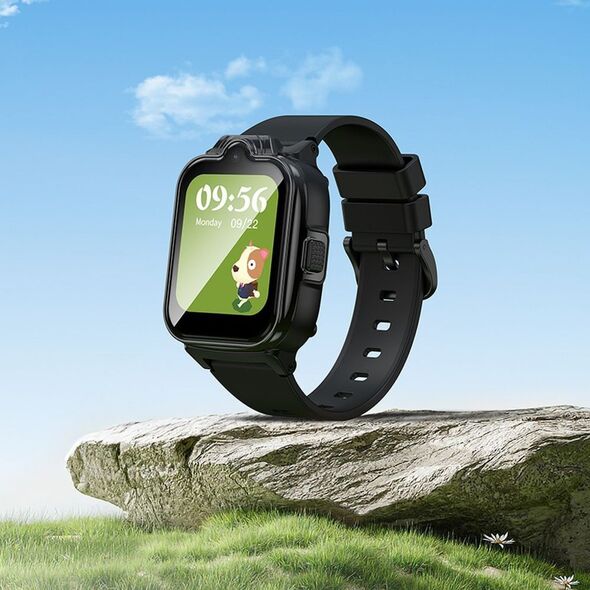 HOCO smartwatch dla dzieci z funkcją rozmowy 4G Y104 czarny